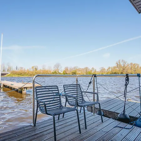 Houseboat At Marina With Views Uitgeest