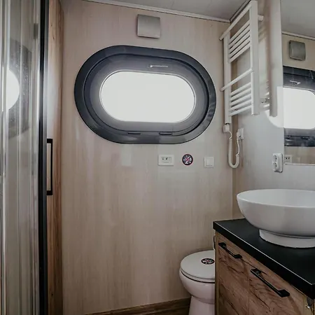 Houseboat At Marina With Views Uitgeest