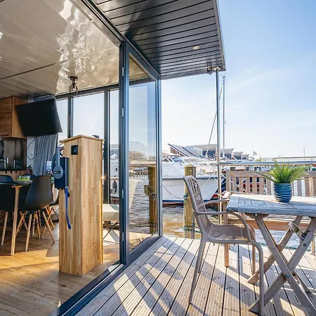 Houseboat At Marina With Views