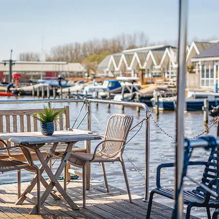 Houseboat At Marina With Views Uitgeest